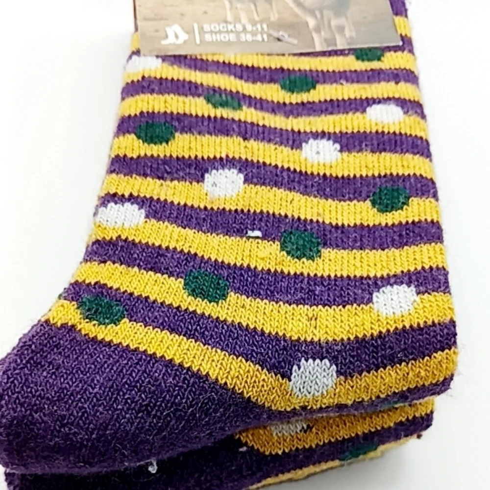 12 Lamb Wool Crew Socks/Thermal Warm Winter Boot Socks Size 9-11 Women
